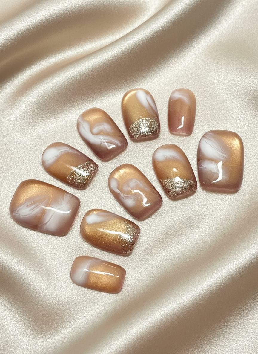 No. 2 – Italian Beige Marble (Short Square)
