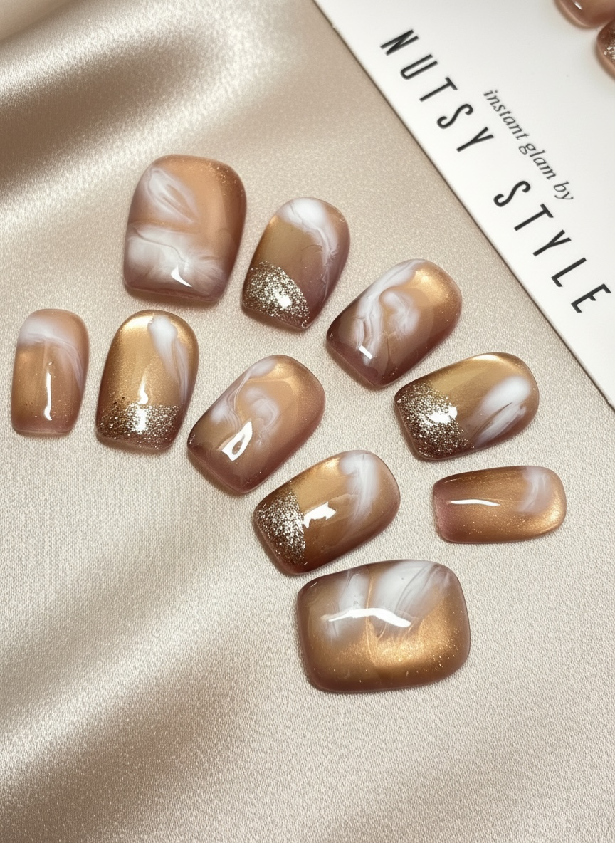 No. 2 – Italian Beige Marble (Short Square)