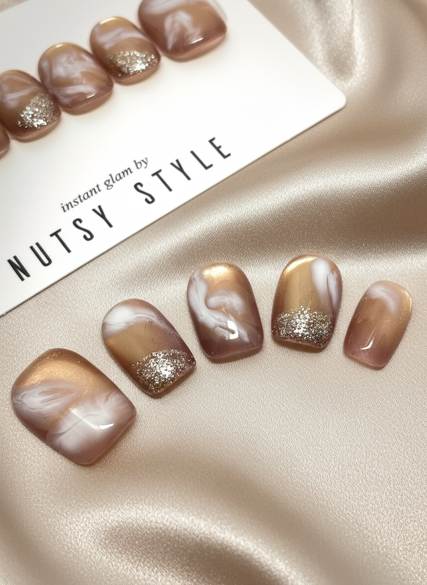 No. 2 – Italian Beige Marble (Short Square)
