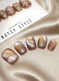 No. 2 – Italian Beige Marble (Short Square)