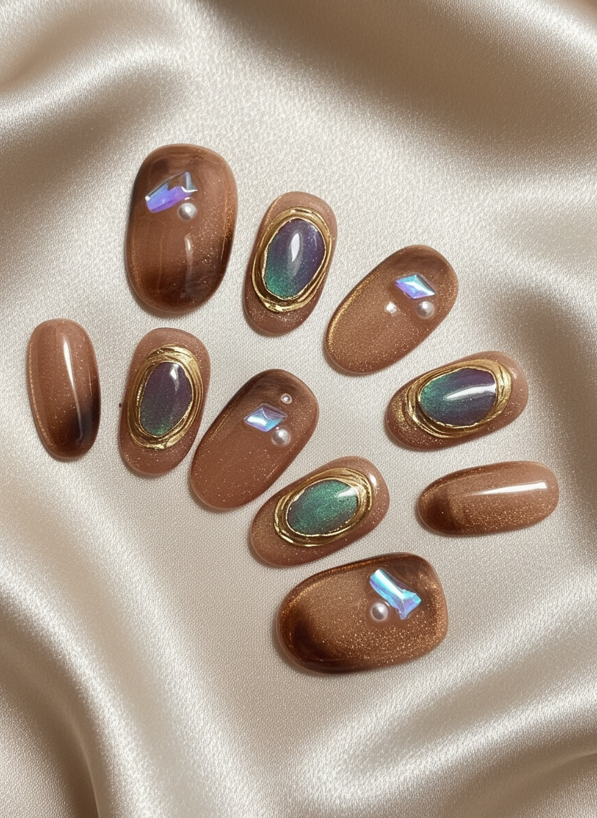 No. 18 – Bronze Halo (Short Oval)