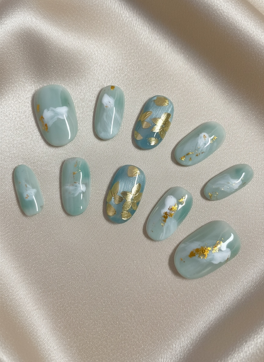 No. 27 – Jade Veil (Short Oval)