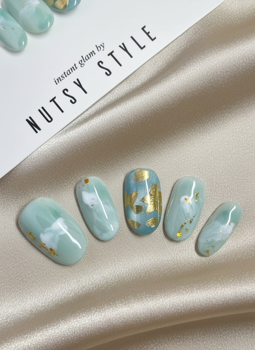 No. 27 – Jade Veil (Short Oval)