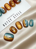 No. 31 – Sunkissed Teal (Extra Short Squoval)