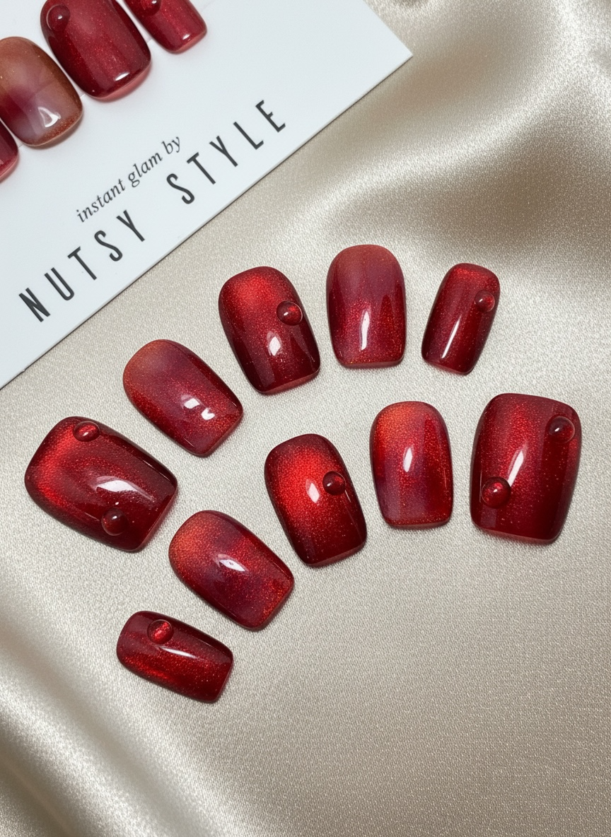 No. 34 – Ruby Melt (Short Square)
