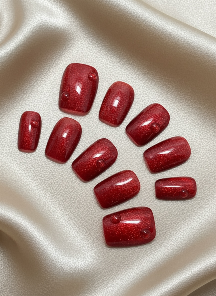 No. 34 – Ruby Melt (Short Square)