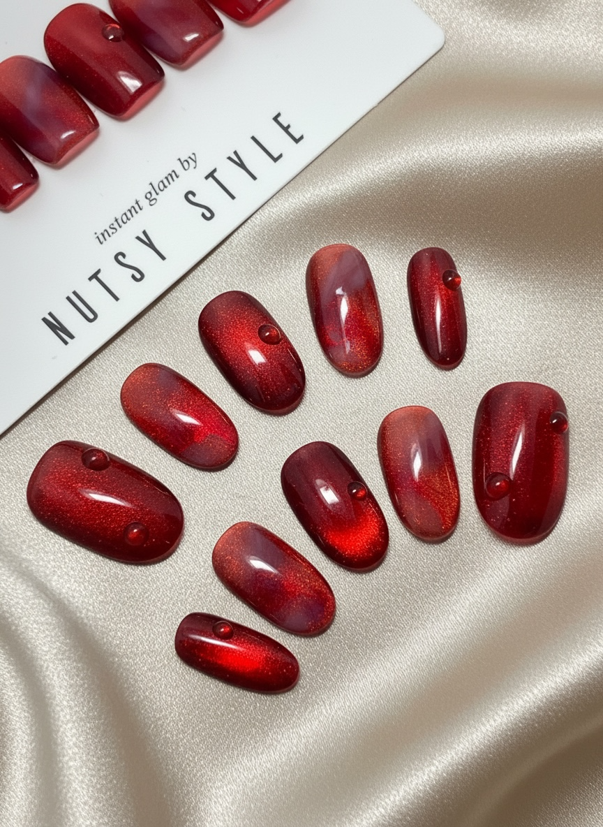 No. 35 – Ruby Melt (Short Oval)
