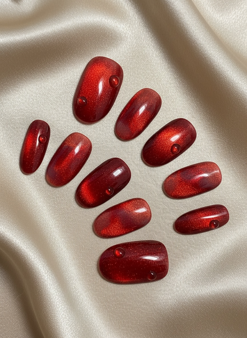 No. 35 – Ruby Melt (Short Oval)