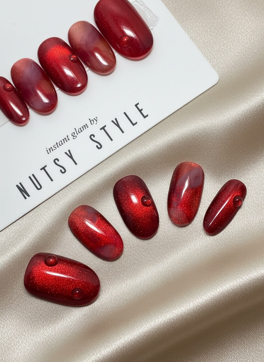 No. 35 – Ruby Melt (Short Oval)