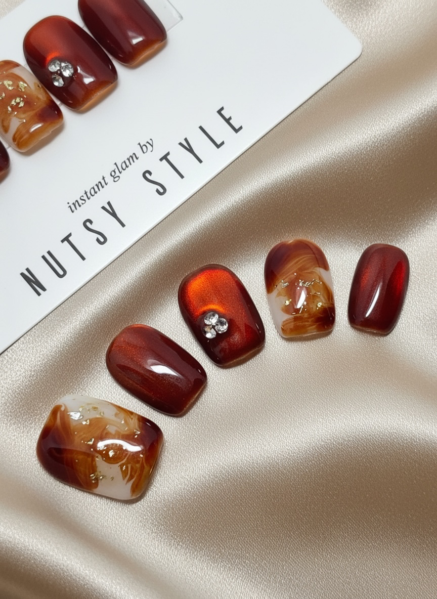 No. 40 – Cherry Toffee (Short Square)