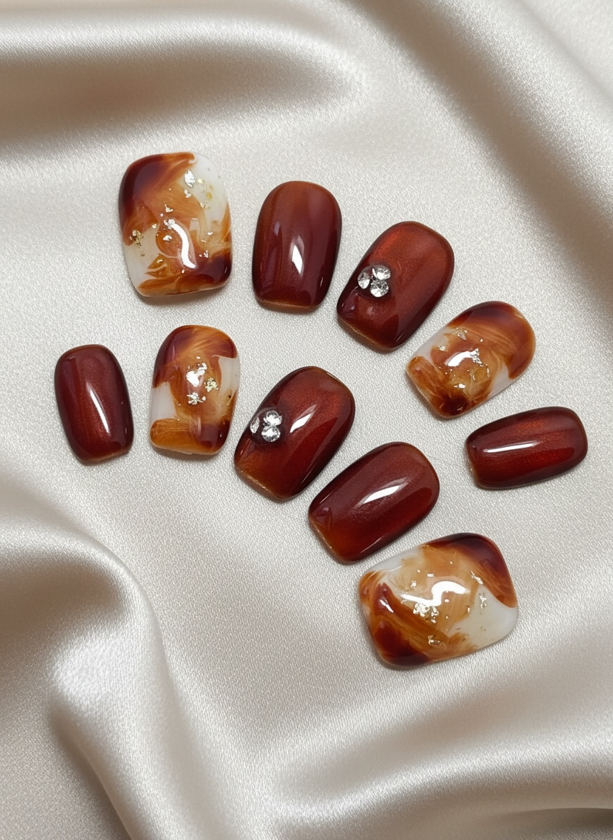 No. 40 – Cherry Toffee (Short Square)