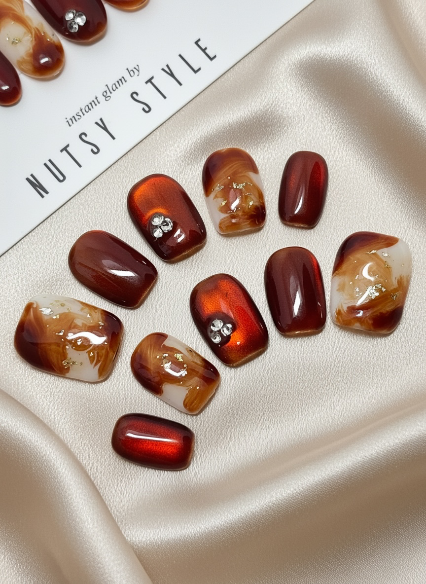No. 40 – Cherry Toffee (Short Square)