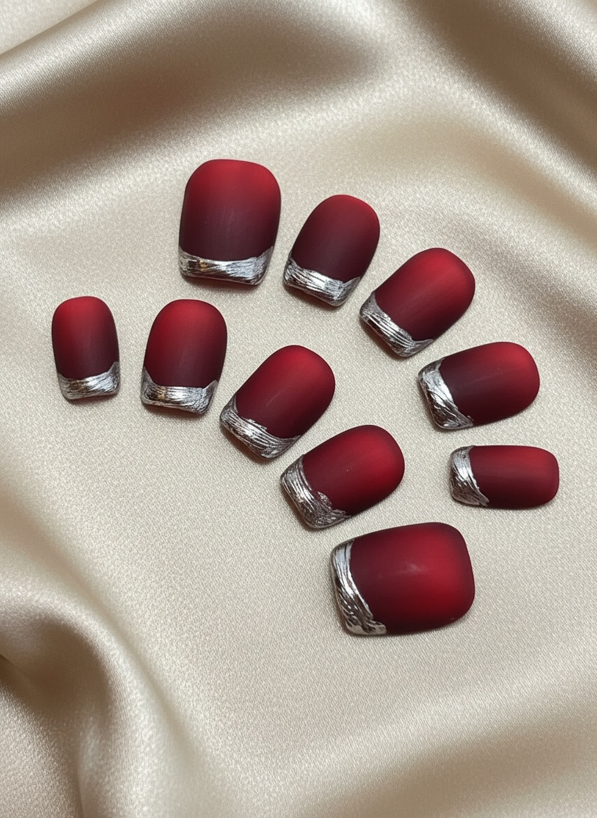 No. 46 – Velvet Steel (Short Square)
