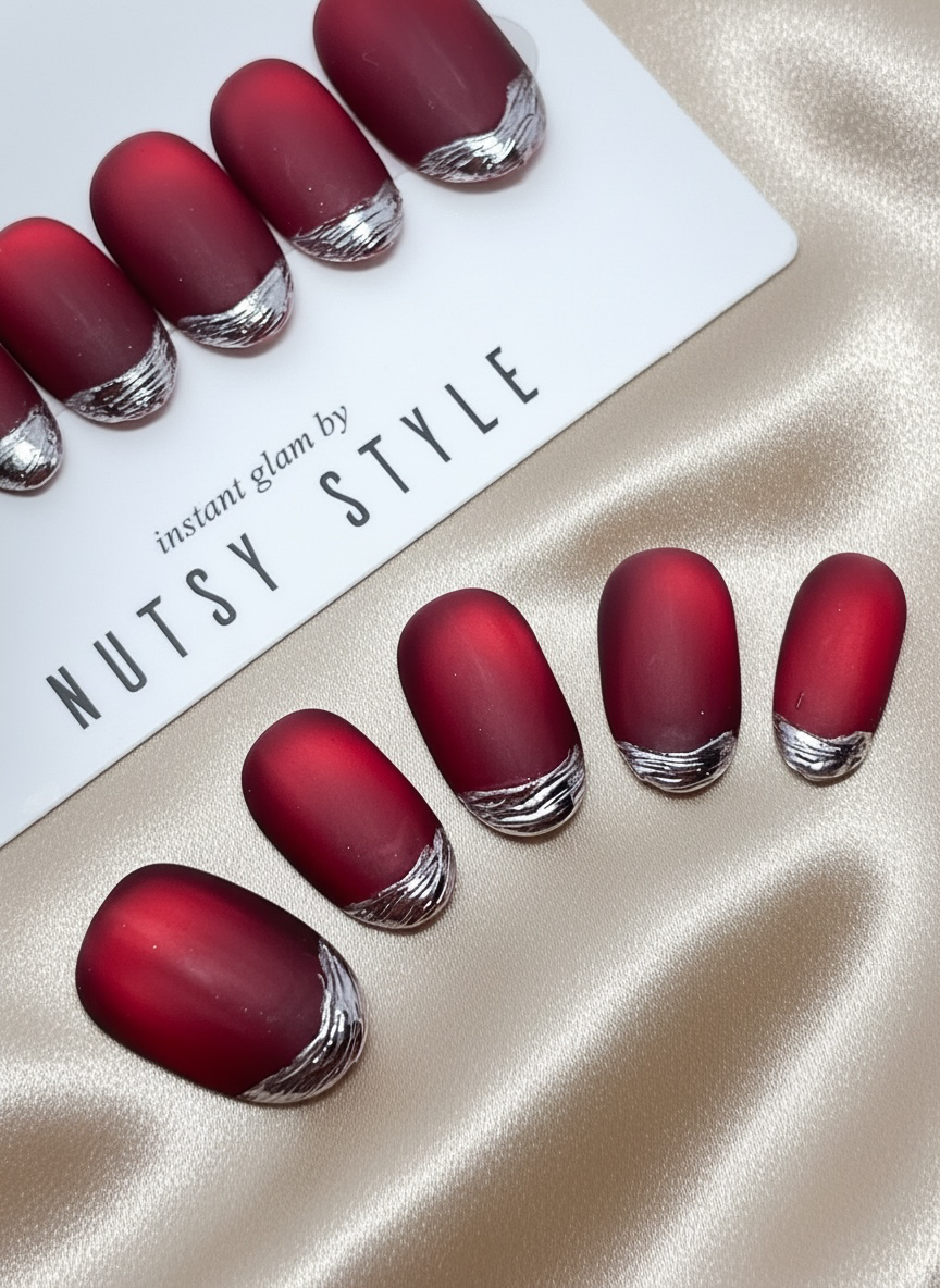 No. 47 - Velvet Steel (Short Oval)