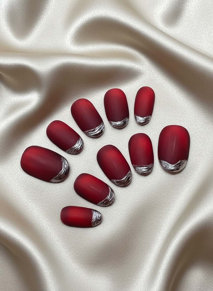 No. 47 - Velvet Steel (Short Oval)